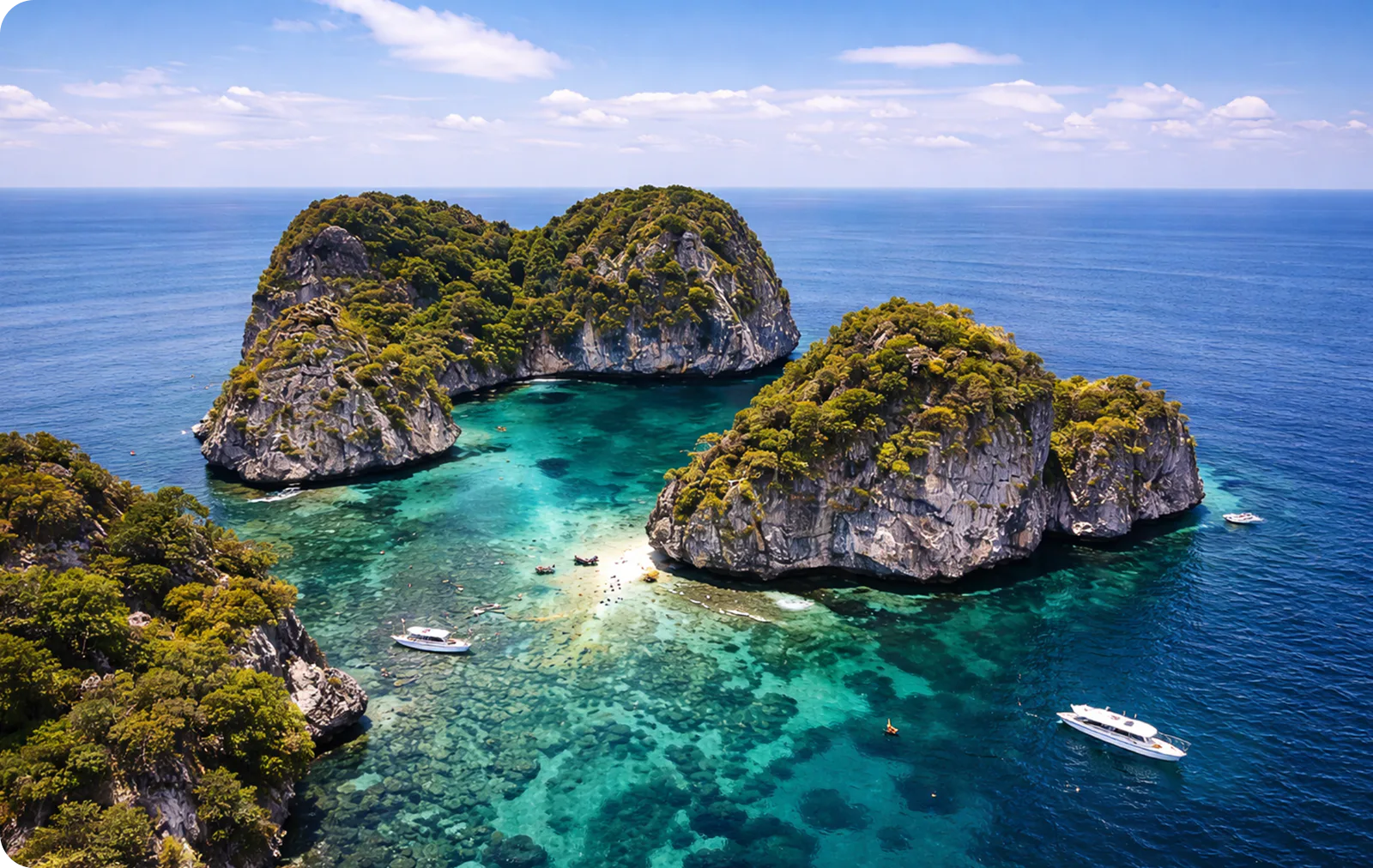 Koh Haa scuba diving destination