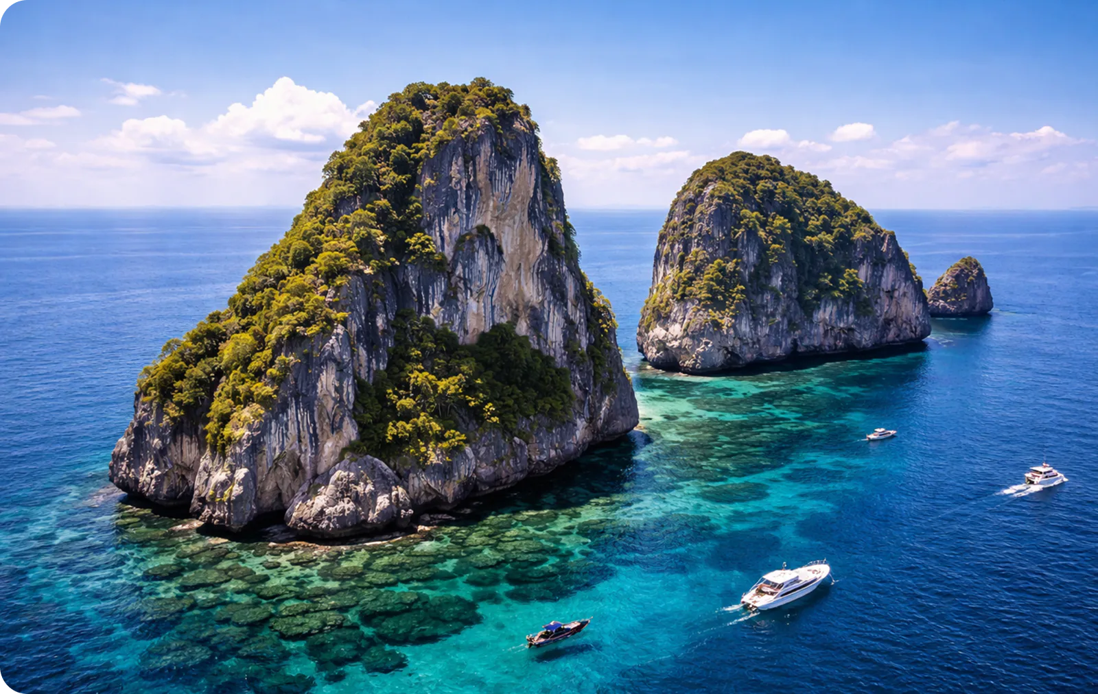 Koh Phi Phi & Koh Bida scuba diving destination